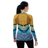 Sunrise Surf Serenity Women's Rash Guard - Beyond T-shirts